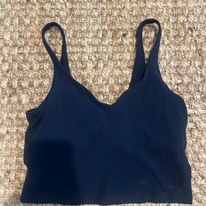 Navy lululemon align tank